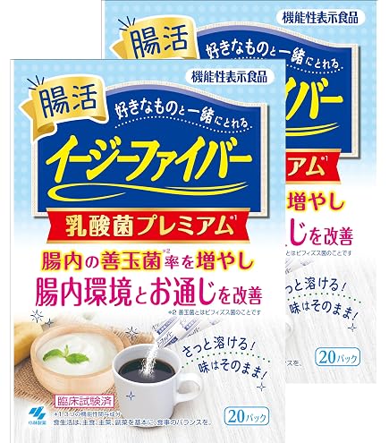 Amazon | 小林製薬 イージーファイバー ダイエット 30パック 2箱セット