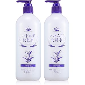 [Amazon限定ブランド] SKIN AUTHORITY ハトムギ化粧水 500mlx2本