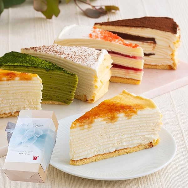 Amazon.co.jp: ミルクレープ 480g (フリーカットケーキ