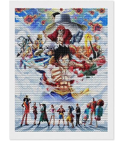 Amazon | クロスステッチ 刺しゅうキット ワンピース漫画の