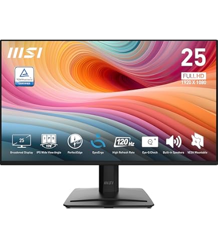 【美品】MSI PRO MP251P Series ゲーミングモニター MSI PRO MP251P