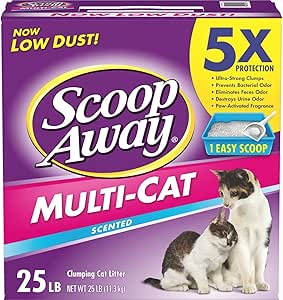 Amazon | Scoop Away Multi-Cat, Scented 