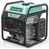 インバーター発電機 SR4600i 最大4.5kVA ガソリン式 正弦波・低騒音 Amazon | kareyou インバーター発電機 ガソリン発電機 最大出力4.5kVA