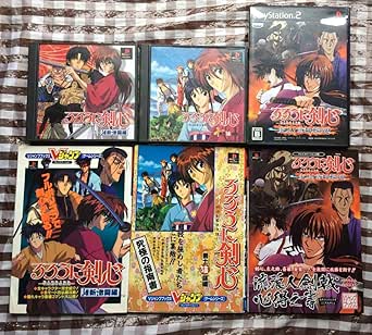 Amazon Co Jp Ps Ps2 るろうに剣心 明治剣客浪漫譚 攻略本 セット ガイド ３冊 維新激闘編 十勇士陰謀編 炎上 京都輪廻 303 ホビー 通販