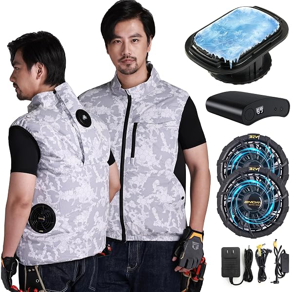 [MIDIAN] ペルチェ冷却服 長袖【2026業界独創 2つ冷却器&扇風機搭載 Amazon.co.jp: [MIDIAN] ペルチェ冷却服 長袖【2026業界独創 2つ冷却器