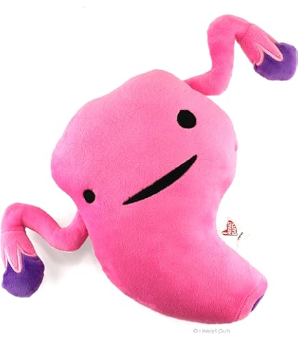 I Heart Guts Larynx & Trachea Plush Toy - 12 Inch Voice Box Stuffed Animal With Educational Tag