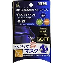 日本製 不織布 使用 PFE 試験証明書取得済み ノーズマスク6枚分 日本製 不織布 使用 PFE 試験証明書取得済み ノーズマスクピット