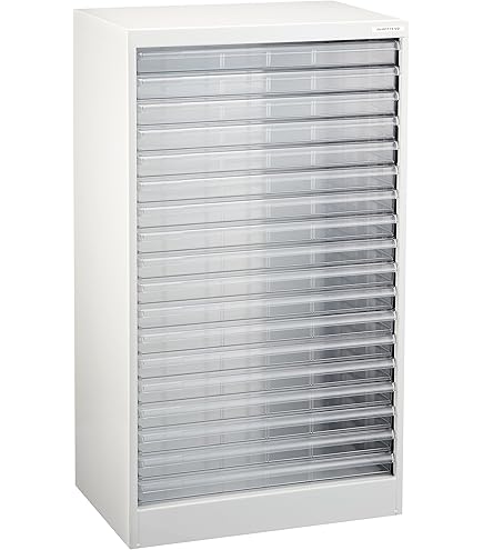 Amazon | ナカバヤシ アバンテV2 フロアケース A4書類収納 12段 グレー