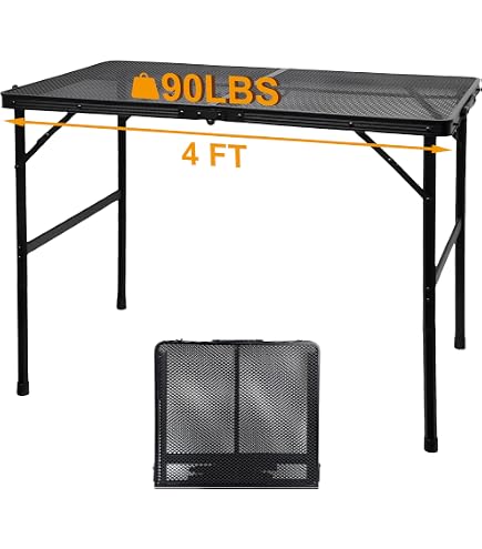 The North Face NN31901 TNF Camping Table, Slim, TNF Camp Table