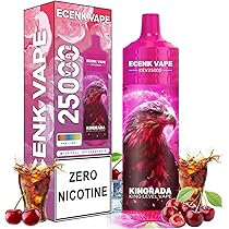 Amazon | Ecenk 電子タバコ シーシャ VAPE 15,000回吸引可能
