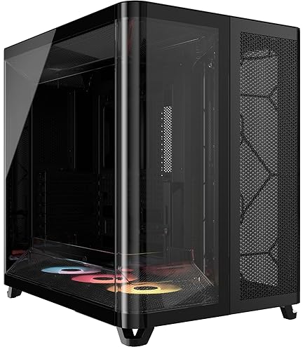Amazon | CORSAIR AIR 5400 LX-R RGB iCUE LINK ミドルタワートリプル