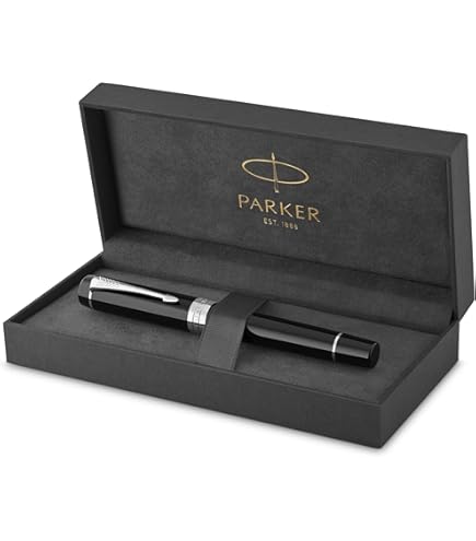 Amazon | パーカー 万年筆 デュオフォールド クラシック ブラックGT