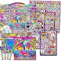 Amazon | Ultimate Lisa Frank ステッカー スーパーパック