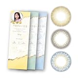 カラコン TOPARDS トパーズ 指原莉乃 さっしー ワンデー 10枚入り ペリドット（度あり）[-1.75]