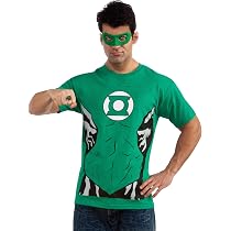 Green Lantern Adult T-Shirt : Amazon 