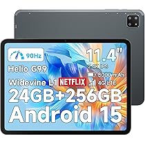 【新品】最安値セール中！G99 11.4インチタブレット 24GB+128GB Amazon.co.jp: 【2.4K IPS 11.4インチ タブレットWi-Fi/SIM通話