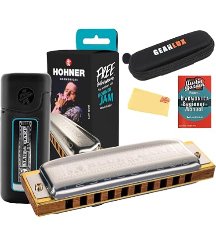 Amazon | HOHNER Bluesband 7 Pack, Key of G, A, B Flat, C, D, E