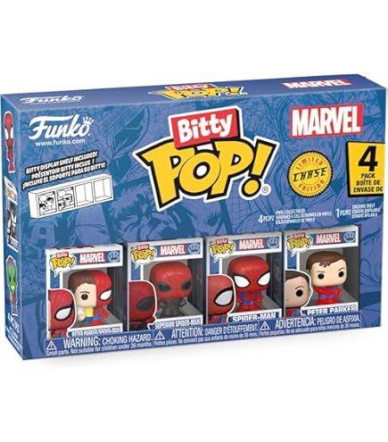 Amazon.co.jp: FUNKO Bitty Pop! 4pk ファンコ ポップ スパイダーマン