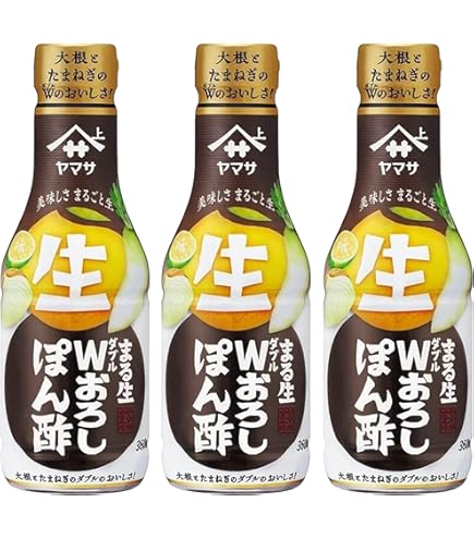 Amazon.co.jp: ヤマサ まる生ぽん酢 360ml : 食品・飲料・お酒