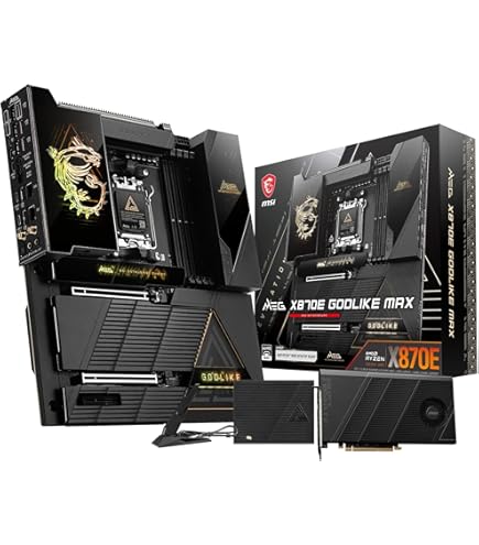 Amazon | MSI Meg X870E GODLIKE、E-ATX - AMD Ryzen 9000/8000/7000