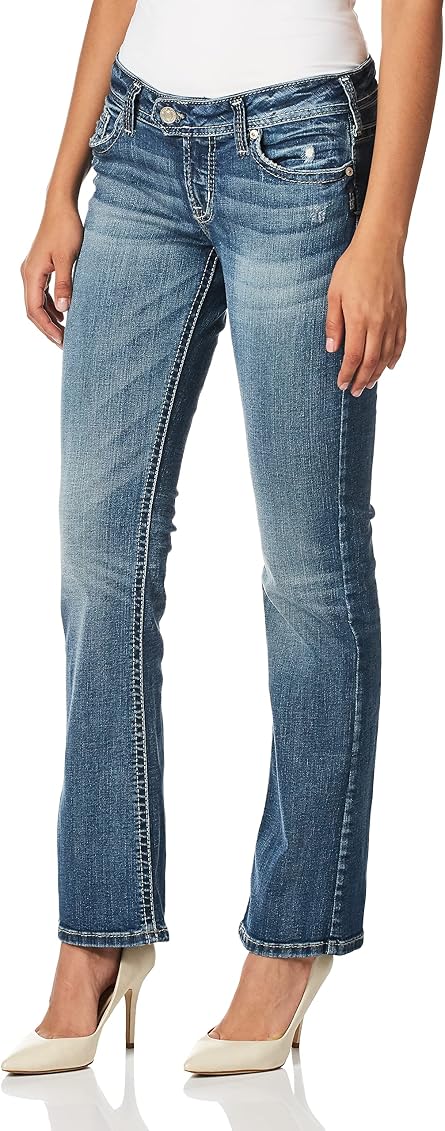 Tuesday Low Rise Slim Bootcut Jeans 