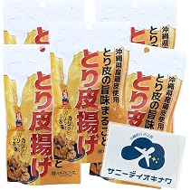 沖縄【とり皮 揚げ 20袋】 セット おつまみ おやつ 駄菓子 珍味 Amazon | とり皮揚げ しお味 40g×5袋 沖縄県産鶏皮 鶏皮チップス