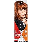 Schwarzkopf LIVE Colour Aztec Copper, Semi-permanent hair colour, lasts up to 12 washes