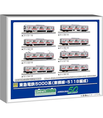 Amazon | グリーンマックス Nゲージ 東急8500系 大井町線 ・ 黄色