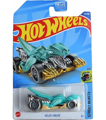 Hot Wheels Tricera Truck - Green Dino Riders 71/250 1:64 Scale Die-Cast Car