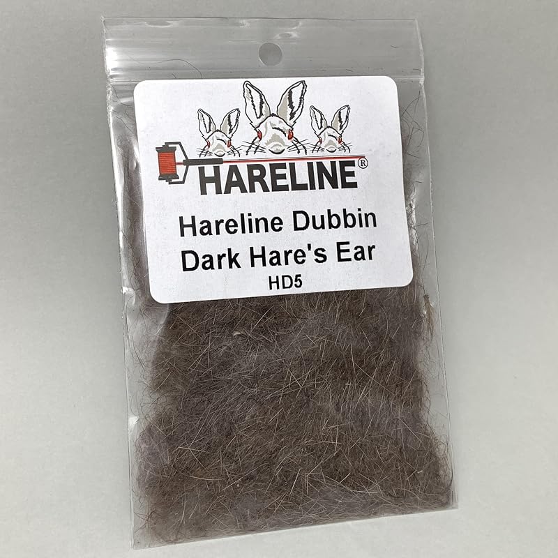 ヘアライン(Hareline) フライマテリアル ヘアラインダビング ニンフ・イマージャー・テンカラに!