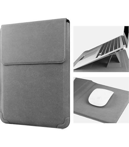 Berfea Hard Case Cover For ASUS ZenBook 14 (UX435/UX433/UM433) - 14 Inch Laptop Sleeve With Stand
