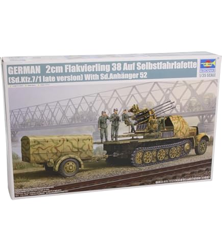 (未使用･未開封品)　トランペッター 1/35 ドイツ軍 12tハーフトラック 88mmFlak18自走砲 “ナーゲルリング&quot; プラモデル p1m72rm Amazon | トランペッター 1/35 ドイツ軍 12tハーフトラック