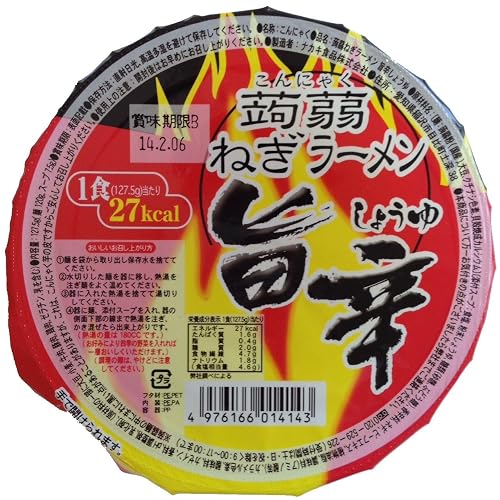 ナカキ食品 蒟蒻ねぎラーメン 旨辛しょうゆ
