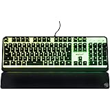 ROCCAT ゲーミングキーボード Magma JP 日本語配列 有線 ブラック/黒 メンブレン フルサイズ RGB アームレスト 半透明トッププレート Windows 7以降 【国内正規品】
