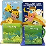 可愛い 動物 緑茶 ティ－バッグ セット ANIMAL TEA PARTY ギフト パーティー 誕生日