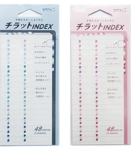 Amazon | ミドリ(MIDORI) インデックスラベル チラットINDEX【数字/金