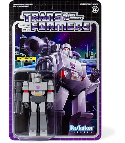 SUPER7 Reaction トランスフォーマー 4体セット Amazon.co.jp: Super7 - Transformers ReAction Wave 2B