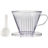 カリタ(Kalita) コーヒー ドリッパー つば広タイプ プラスチック製 4~7人用 103-DL#06003