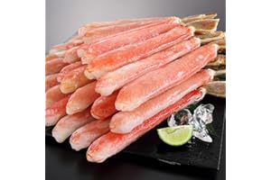 笑顔の食卓 匠｜生 ズワイガニ｜【刺身用】超特大10L～7L生ずわい脚肉むき身18～28本(約1kg)×2箱