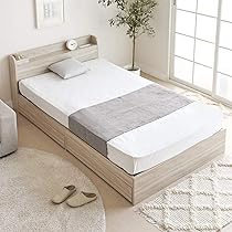 【美品】モダンデコ 収納付きセミダブルベッドフレーム 817gH3evhzL._AC_UL210_SR210,