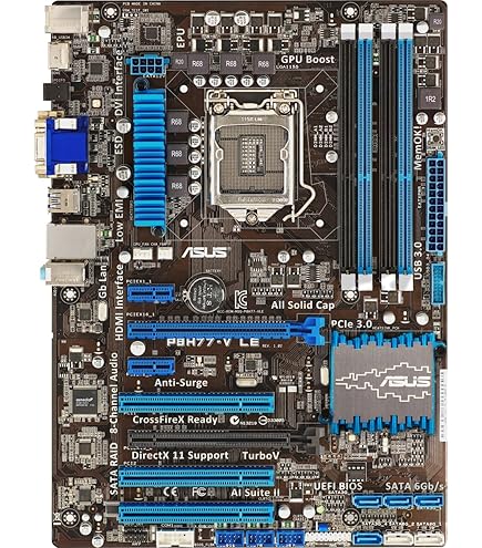 Amazon | ASUSTek Intel Socket 1155 DDR3メモリ対応 ATXマザーボード