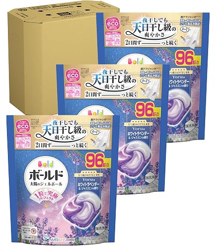 Amazon | ボールド ジェルボール 4D ラベンダー&フローラルガーデン
