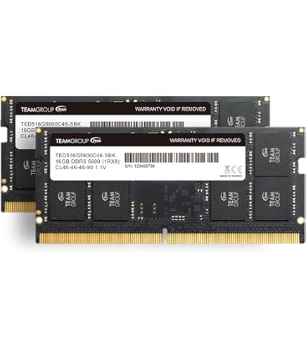Amazon.co.jp: Crucial ノートPC用増設メモリ 32GB(16GBx2枚) DDR5