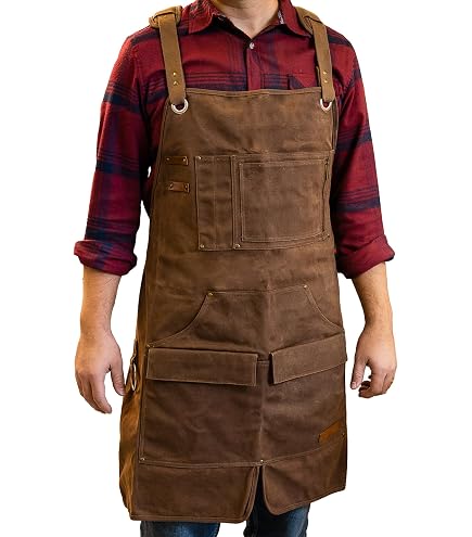 Carhartt Men's Firm Duck Apron, Carhartt Brown, One Size, Carhartt