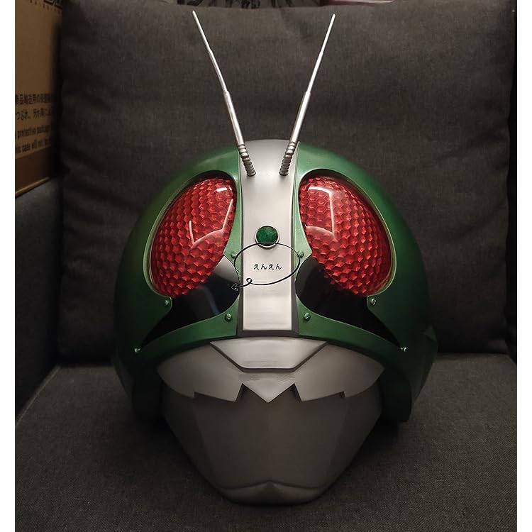 仮面ライダー新1号 コスプレ用マスク　PETG製 Amazon.co.jp: [EINI] 仮面ライダー新1号2号 コスプレ マスク