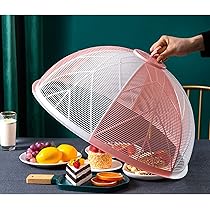 Amazon｜食卓カバー キッチンパラソル 30×60cm 埃よけ 虫よけ 洗える