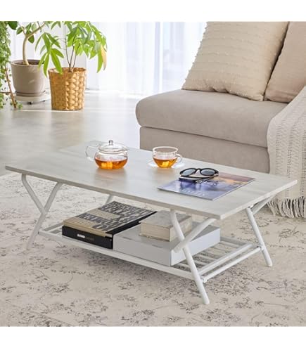 Amazon.co.jp: 棚付き折れ脚テーブル Luster 80 ABR/OAK/WAL
