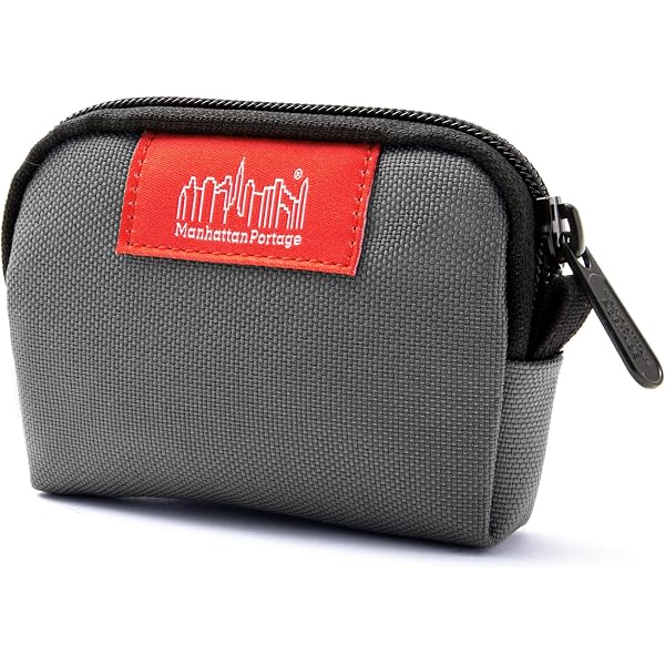 Manhattan Portage Unisex Nylon Genuine Leather Wallet Corner