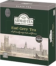 AHMAD TEA ( アーマッドティー )  アールグレイ ティーバッグ 100袋入り [ 英国ブランド 個包装 ]