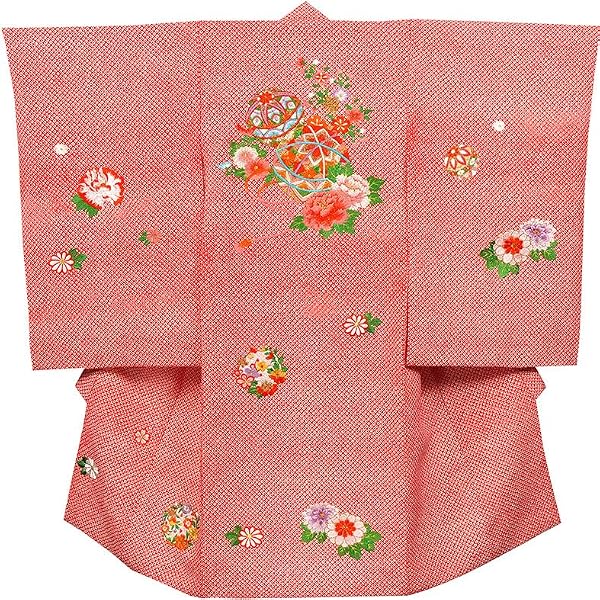 Amazon.co.jp: [あこがれゆめ] お宮参り 女の子 着物 正絹 のしめ 初着